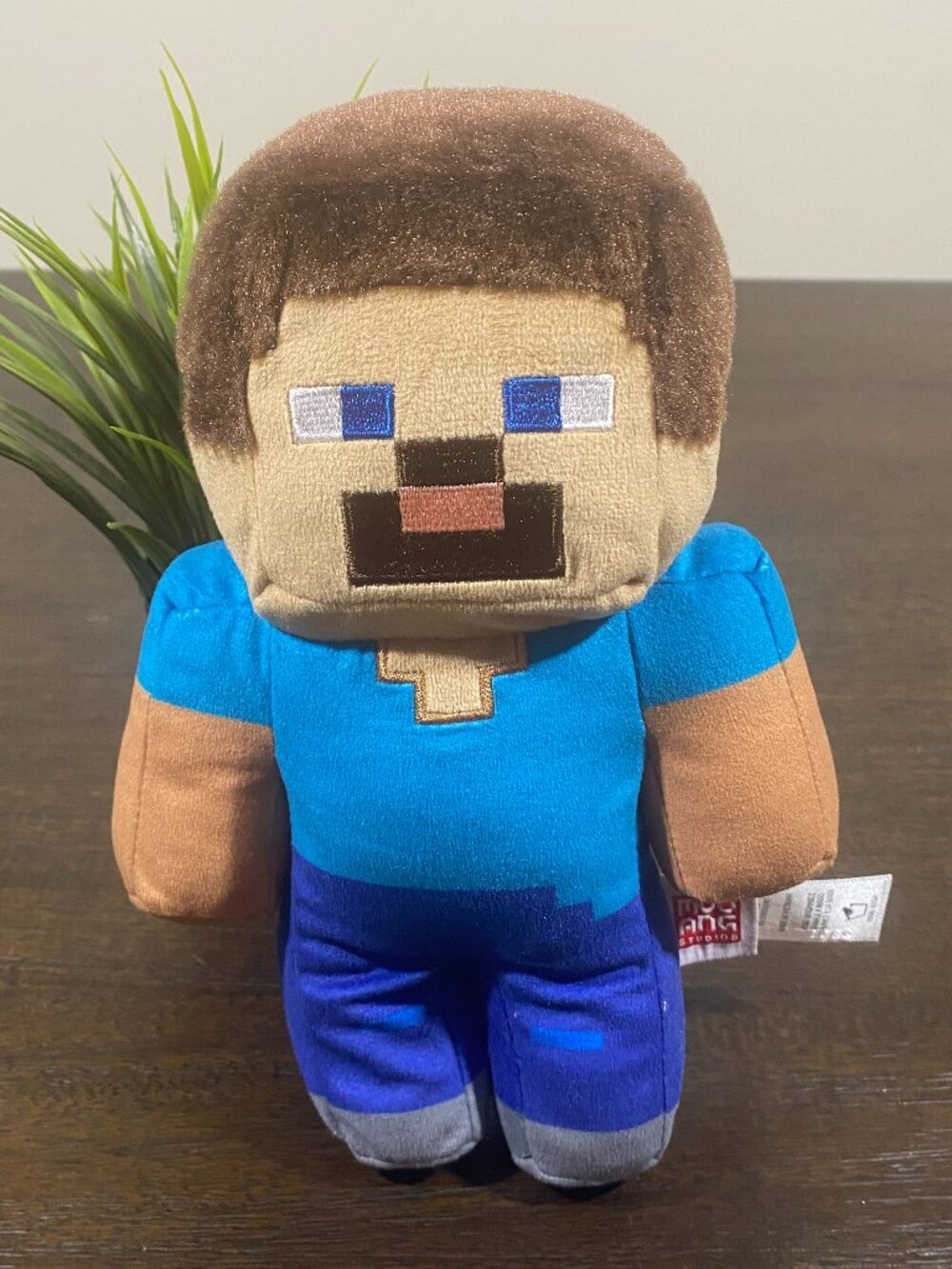 Rare Official Minecraft Steve Plush 9" Mojang Mattel Soft Toy